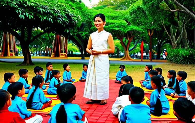 스토리텔러 실기 준비를 위한 도구 - **Image of a Thai storyteller:** "A skilled Thai storyteller (นักเล่าเรื่อง) in traditional clothing...