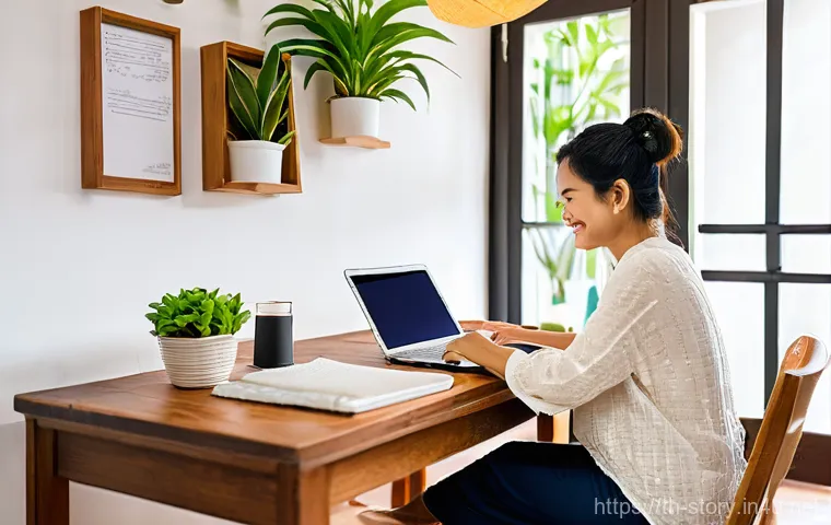 스토리텔러와 관련된 베스트 콘텐츠 제작 사례 - **Prompt 1: Engaging Humanized Storytelling - A Blogger's Connection**
    "A cozy and well-lit home...