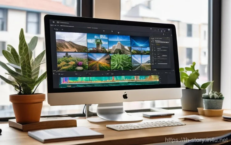 스토리텔러 직무 적성 테스트 - **Prompt:** "A person, gender-neutral, stands at a crossroads on a path that symbolizes their creati...