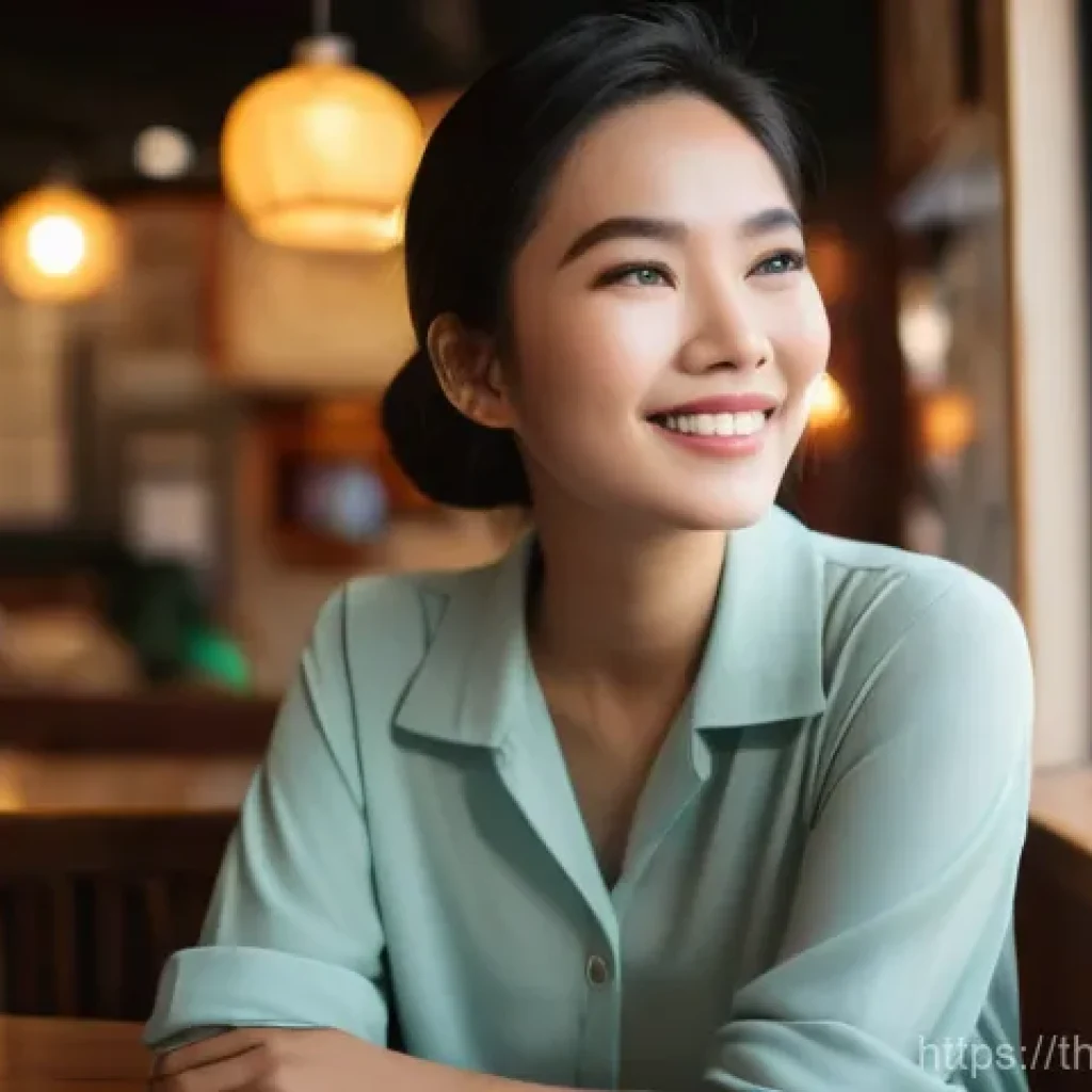 스토리텔러 관련 직업의 다양한 이야기 제작 방법과 사례 분석과 연구 - **Prompt: The Essence of Emotional Storytelling**
    A captivating, candid photograph of a Thai fem...