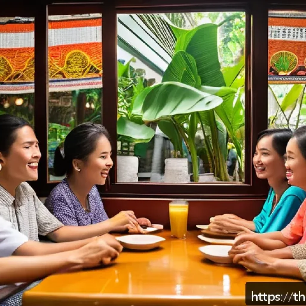 스토리텔러 관련 직종의 주요 기술 - A vibrant storytelling scene set in a cozy Thai coffee shop filled with warm natural light filtering...
